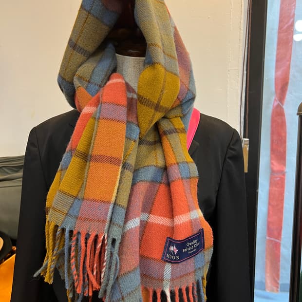 아브라함문 메리노 울 숄 머플러