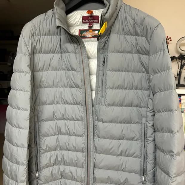 파라점퍼스 경량패딩 2xl 라이트블루 23fw