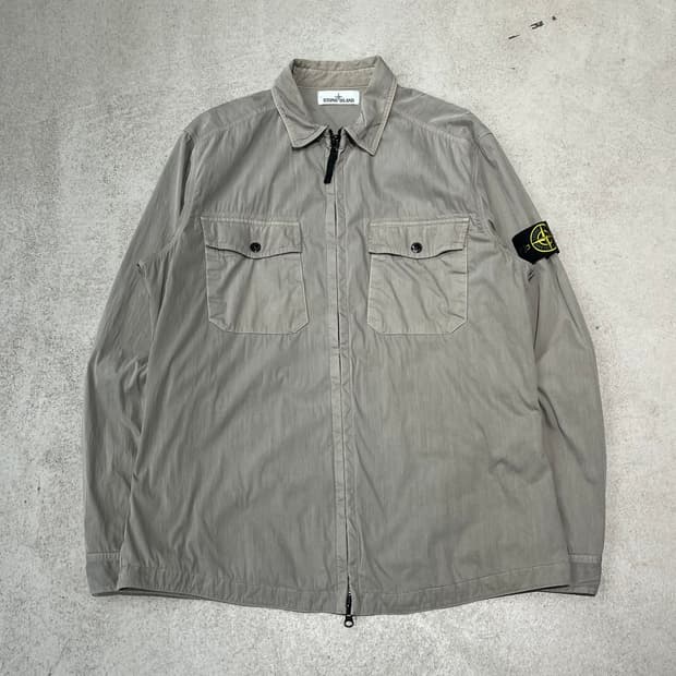스톤아일랜드 오버셔츠자켓 s11606