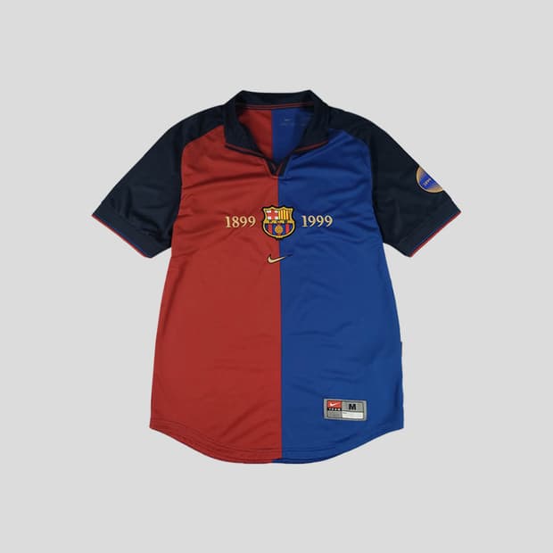 바르셀로나 99-00 100주년 유니폼 구합니다