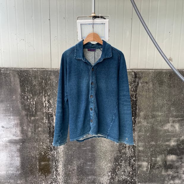 45R 인디고 셔츠 자켓