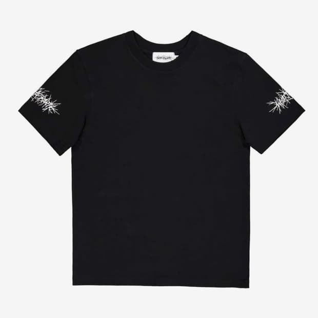 왓더파티 Muscle Crop T - black

