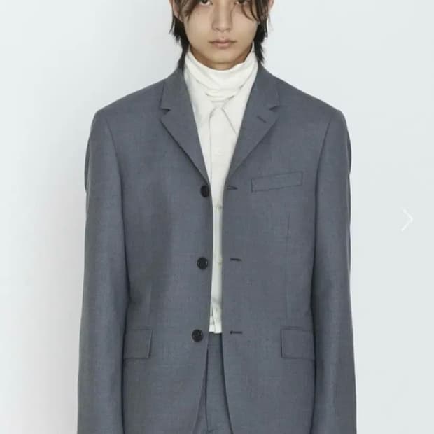 mngu 밍구 20fw 3버튼 셋업 그레이