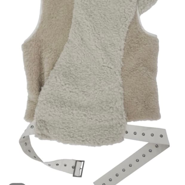 eonts 무스탕 퍼 베스트