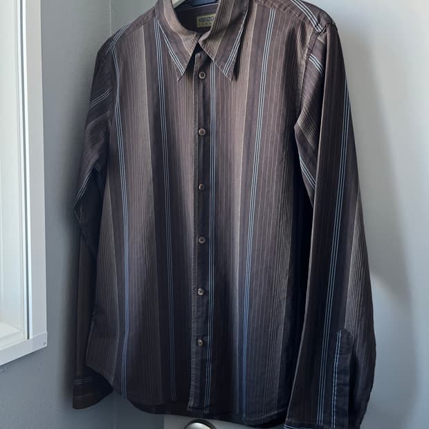 겐조 옴므 스트라이프 셔츠