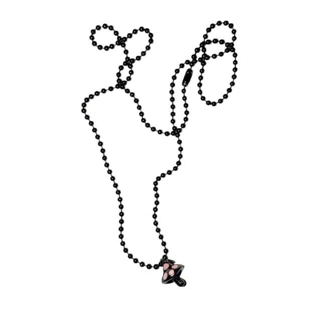 nightcap mushroom necklace