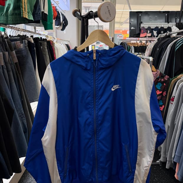 나이키 블루텍 빈티지 나이키 바람막이 XL