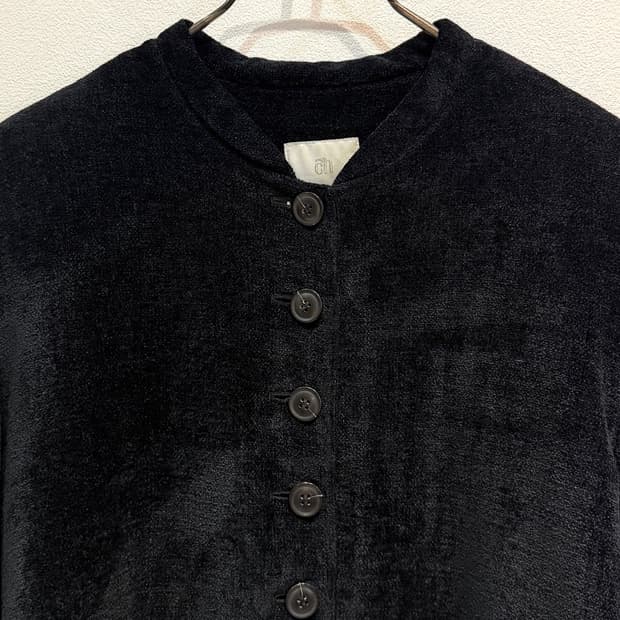 PARIENNE Black No-Collar (Made In Japan)