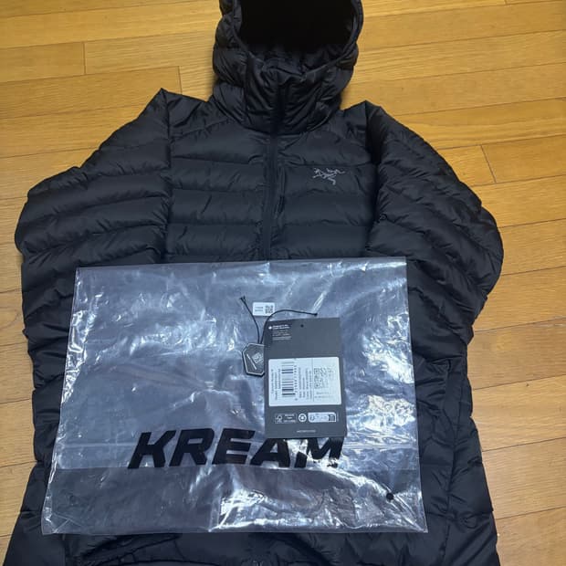 [M]아크테릭스 세륨 후디 블랙