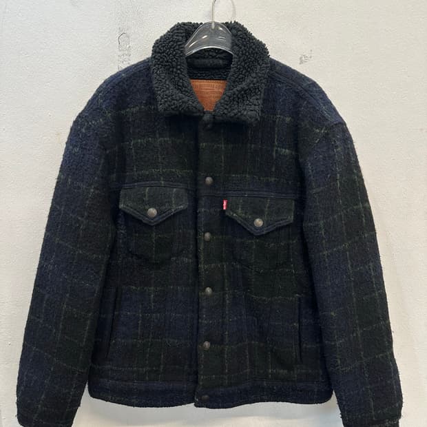 Levi’s heavy weight wool trucker
