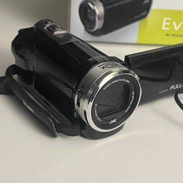 JVC everio gz-hm33 카리나 캠코더 