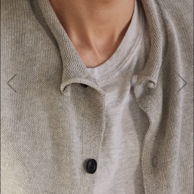 seasalt loophem cardign melange grey
