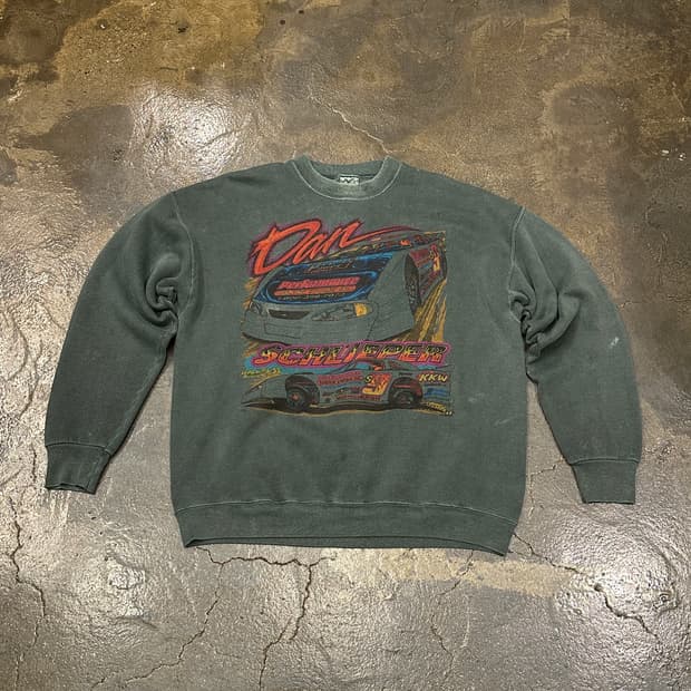 90s 프룻오브더룸 빈티지 레이싱 스웻셔츠 맨투맨 XL