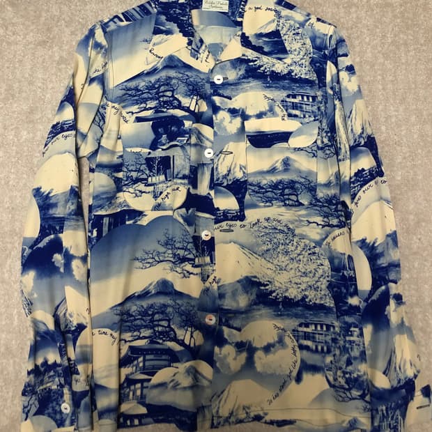 타임원클로딩 레이온 셔츠