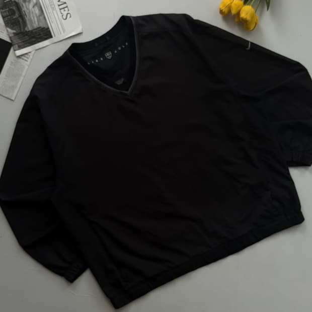 Nike 나이키 빈티지 Y2K 오버핏 블랙 웜업