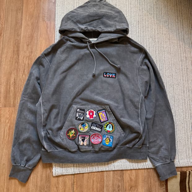 바우와우 페이버릿 패치 후디