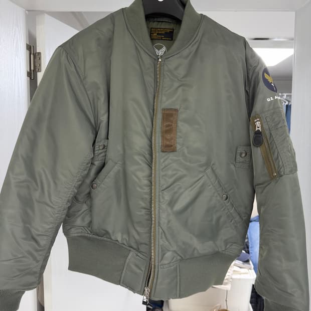 아웃스탠딩 10주년ma-1 L사이즈