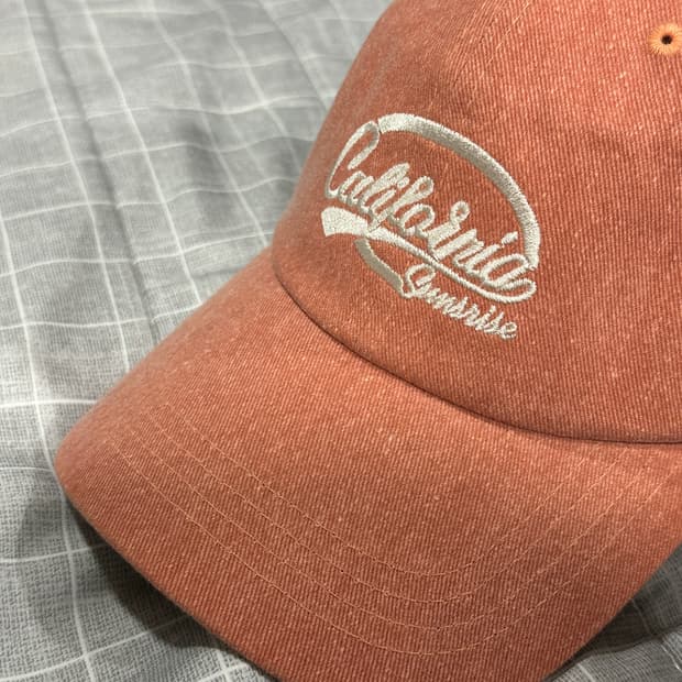 HOMERUN CAP 캘리포니아 볼캡 오렌지