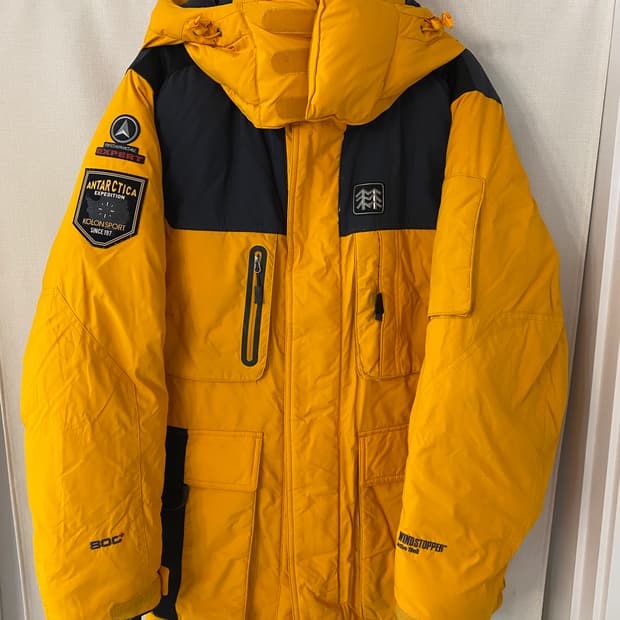 100)코오롱 안타티카 구스 대장 패딩