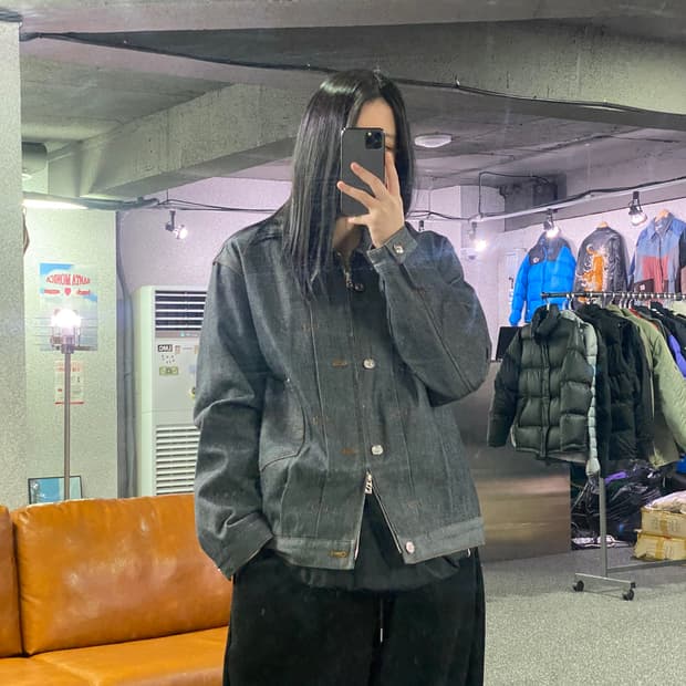 세터 카마로 데님 트러커 집업 자켓 B3897