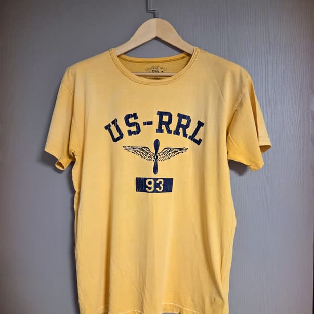 RRL 더블알엘 그래픽 반팔 티셔츠 M