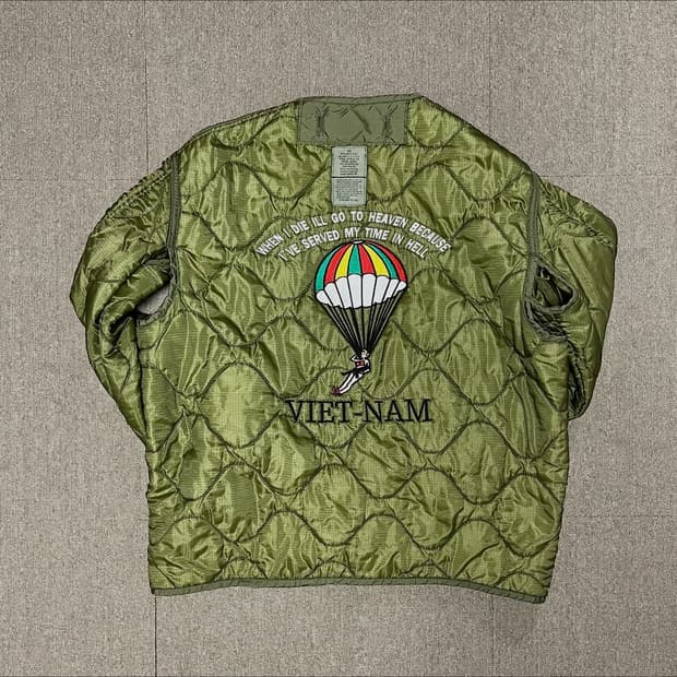 월남전 수베니어 M65 내피 리메이크 USA 밀리터리 깔깔이