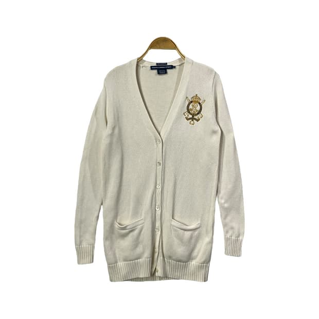 [Ralph Lauren] 랄프로렌 스포츠 크레스트 엠블럼 코튼 가디건