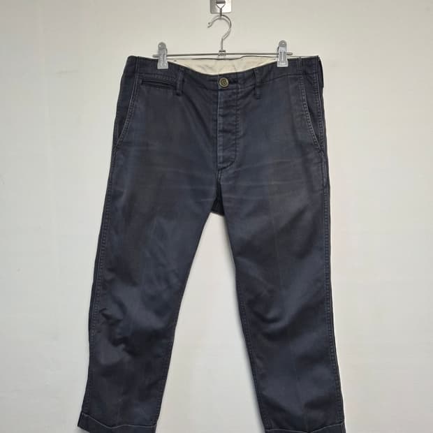 비즈빔visvim 네이비 치노 팬츠 P-156