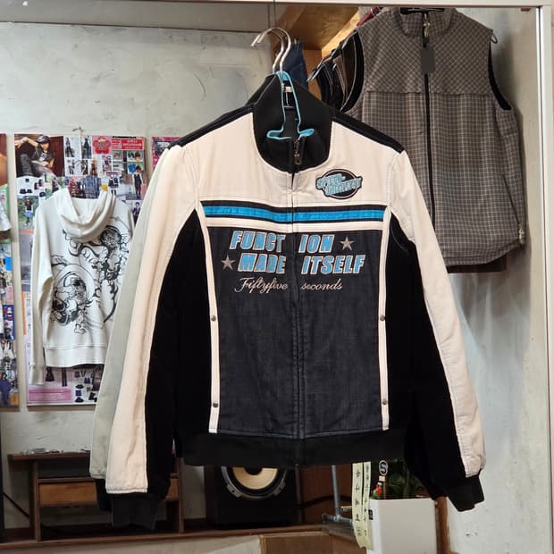 EXR 코듀로이 레이싱 무드 점퍼