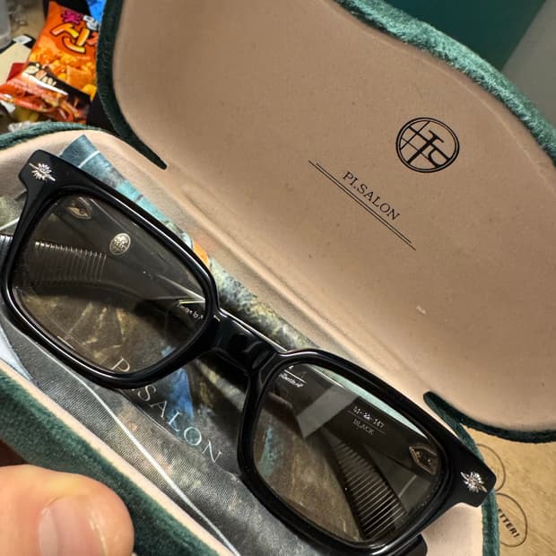 PI.SALON INFER 44 블랙 안경 판매