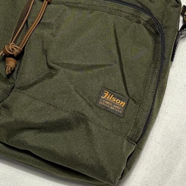 OS 필슨 878 브리프케이스 오터그린 토트백