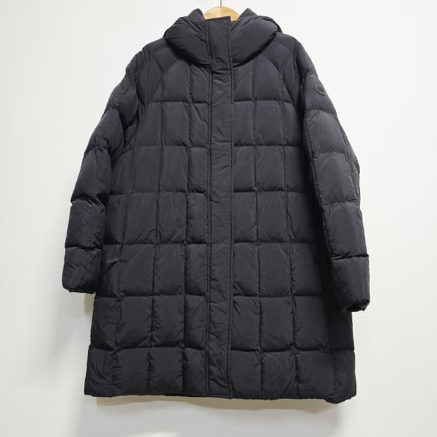 네파 블랙 롱 패딩 점퍼 후드 90
