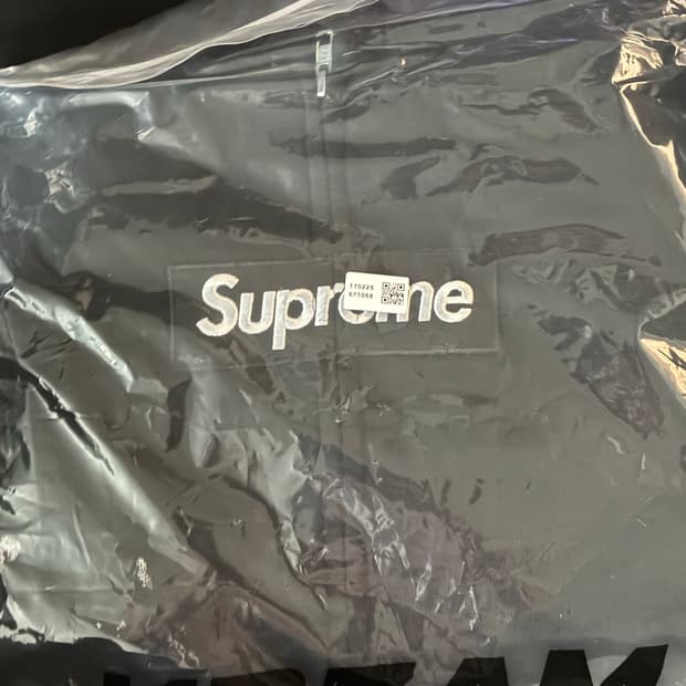 슈프림 마르지엘라 박스로고 후드집업 m