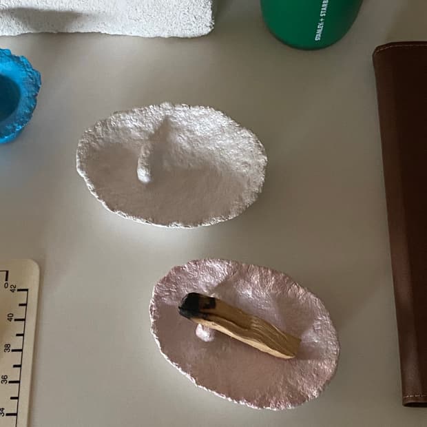 펄 핑크 트레이