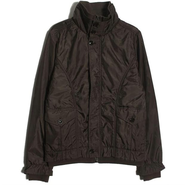 오리엔탈드레스 빈티지 하이넥 자켓 카키