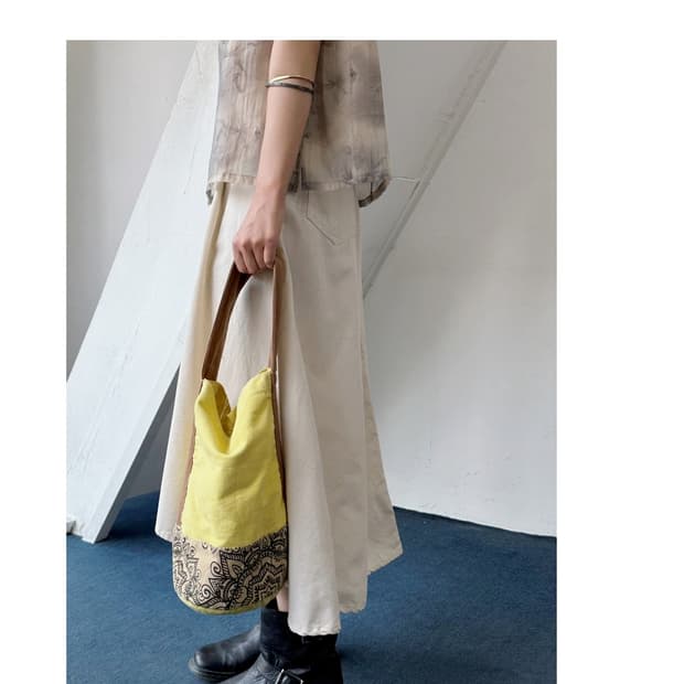 Cotton unbalance hem loose