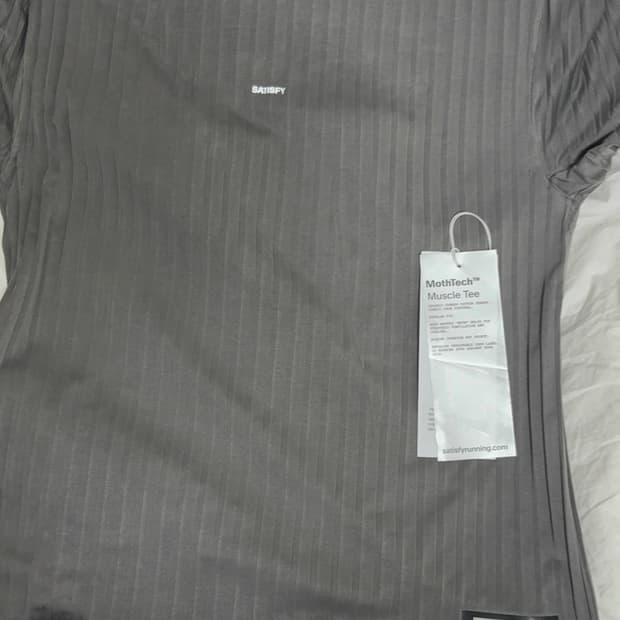 Satisfy Auralite Pleated T-Shirt Mineral