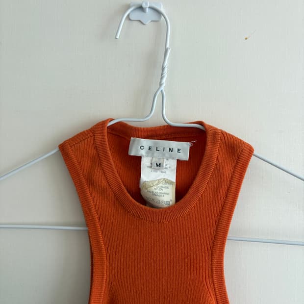 올드셀린 홀터넥 니트 