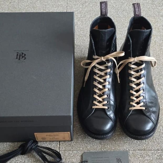 브라더브릿지 BROTHER BRIDGE HENRY 헨리 부츠 9.5 블랙