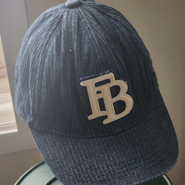 PB Stripe Denim Cap