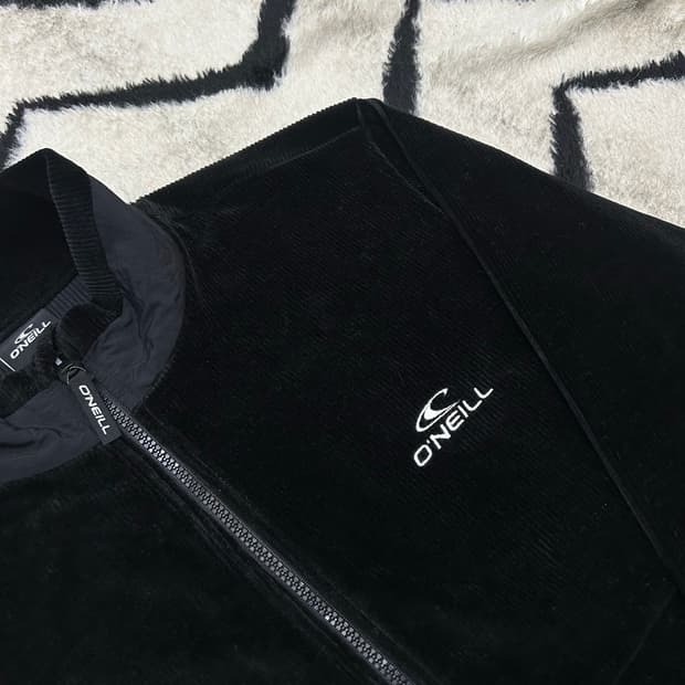 [M]오닐 코듀로이 집업 져지/블랙