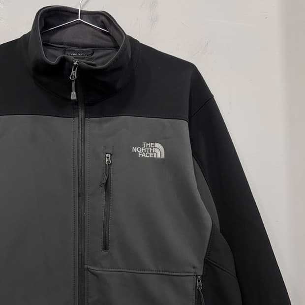 노스페이스 하드쉘 배색 방풍 나일론 자켓