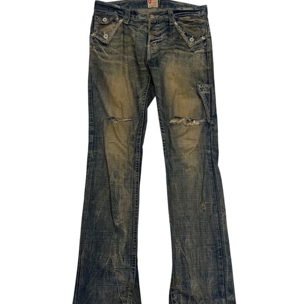 Vintage boots cut jeans