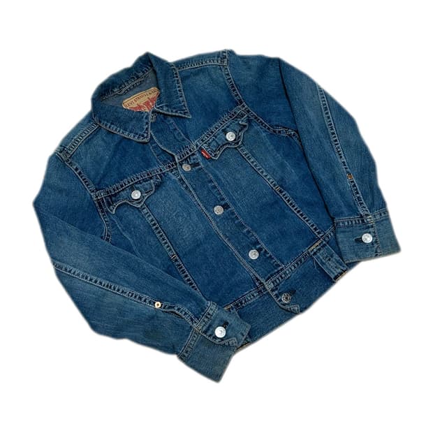 리바이스 70905 워싱 데님자켓