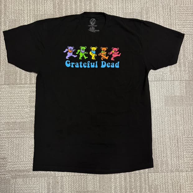 [XL] 00s 그레이트풀 데드 댄싱 베어 티셔츠