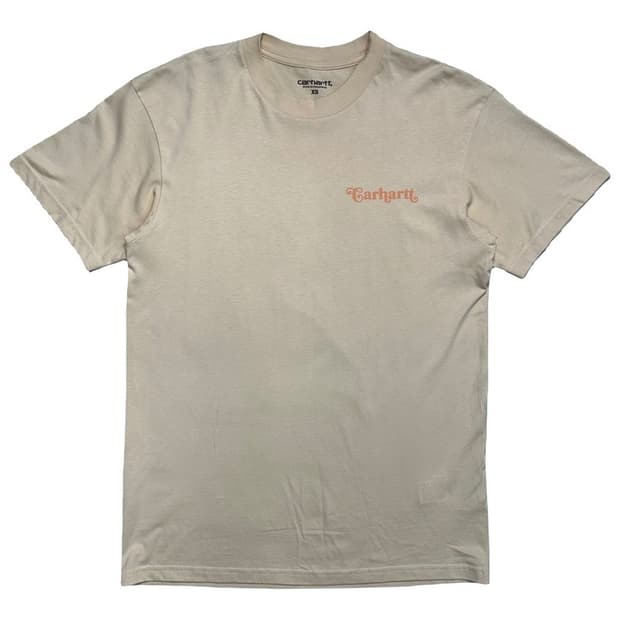 CARHARTT 반팔티 옐로우 XS