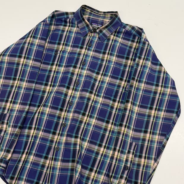 Patagonia 파타고니아 체크 셔츠 S