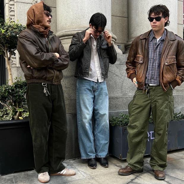 Avirex 90s A-2 leather jacket