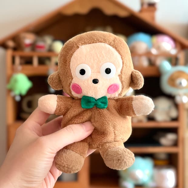 고전산리오 몽키치 인형
