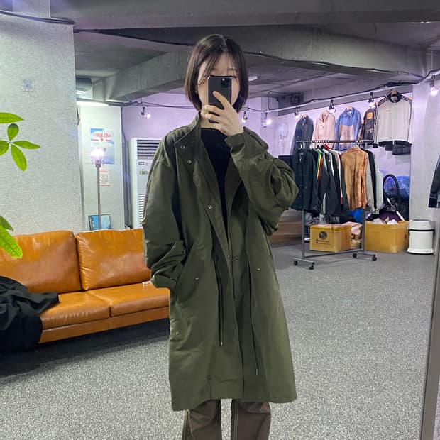 코드그라피 스트링 카키 피쉬테일 B4396